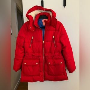 J. Crew chateau puffer jacket with primaloft size SP